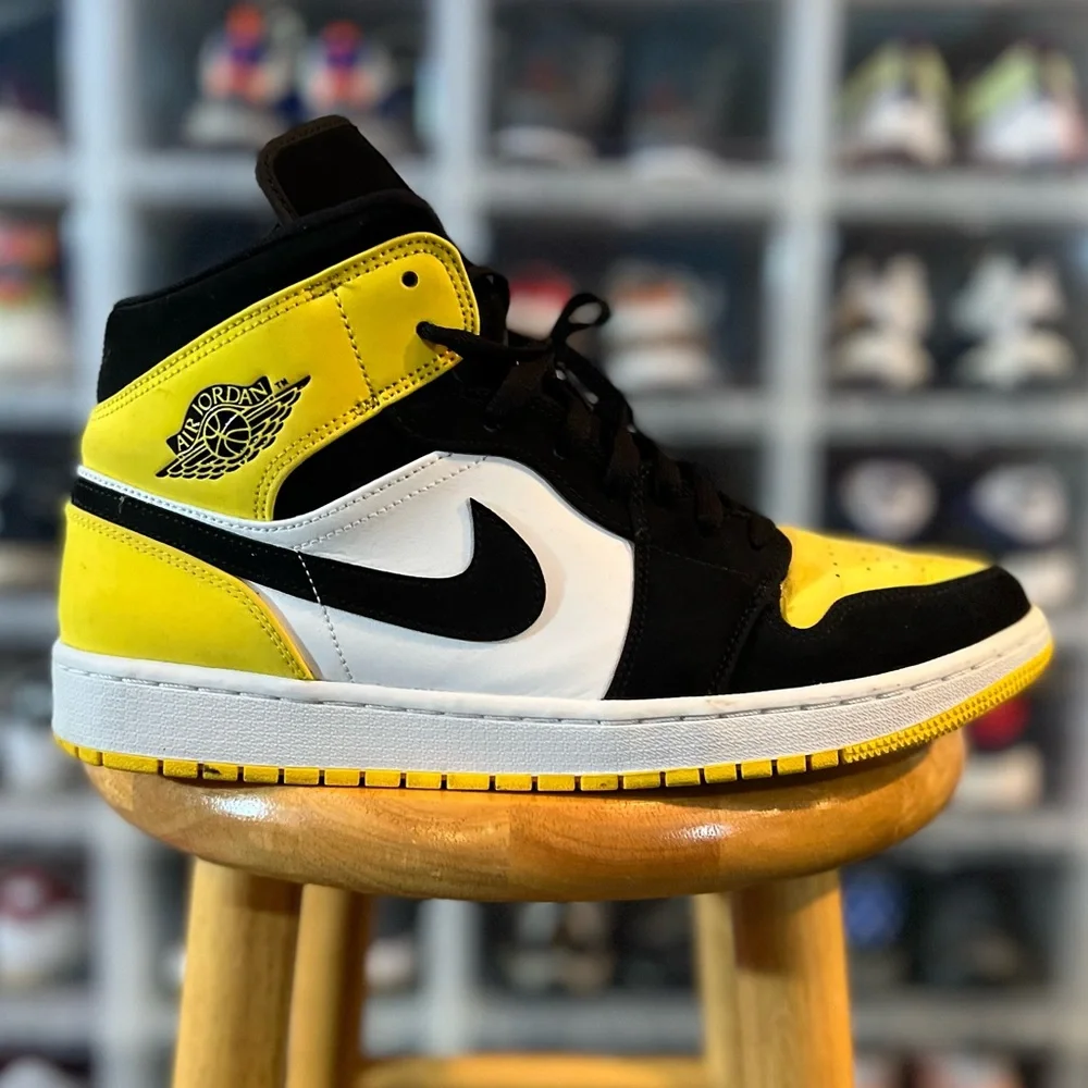 Jordan One Mid Retro Yellow Toe